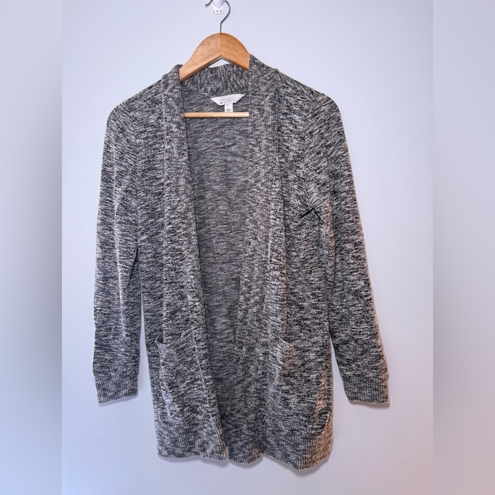 Market & Spruce Black and White Women's Cardigan